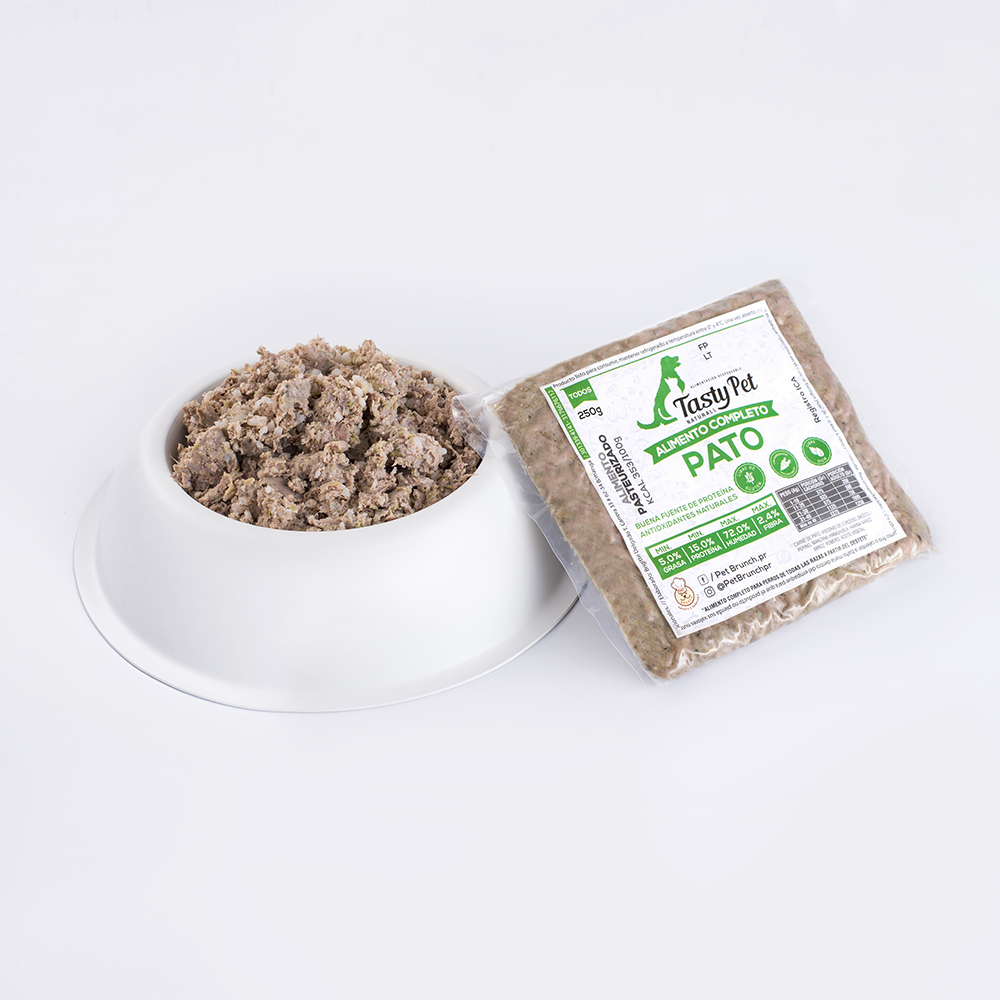 ALIMENTO COMPLETO PATO 250g - Pet Brunch Desarrollo